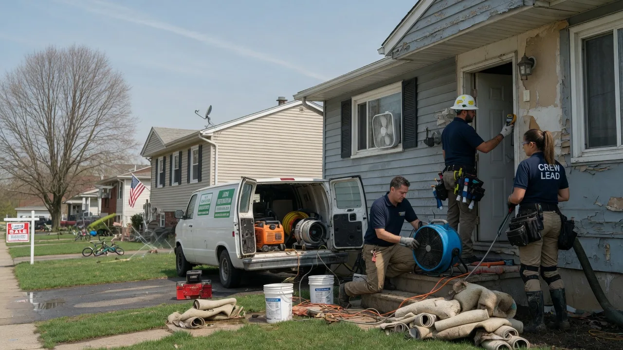 Flood Cleanup in Liverpool, PA near me